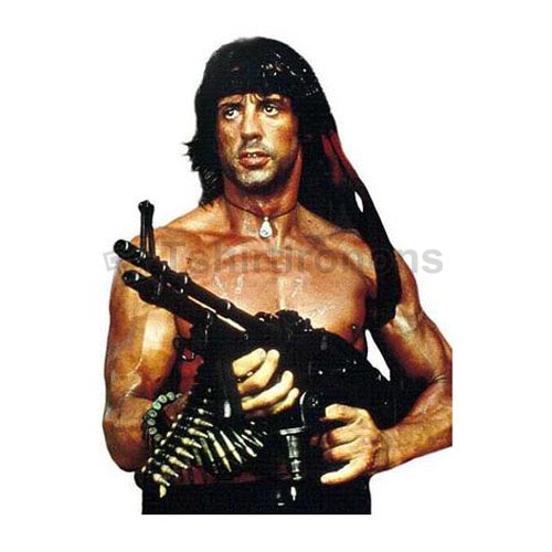 Rambo T-shirts Iron On Transfers N7191 - Click Image to Close